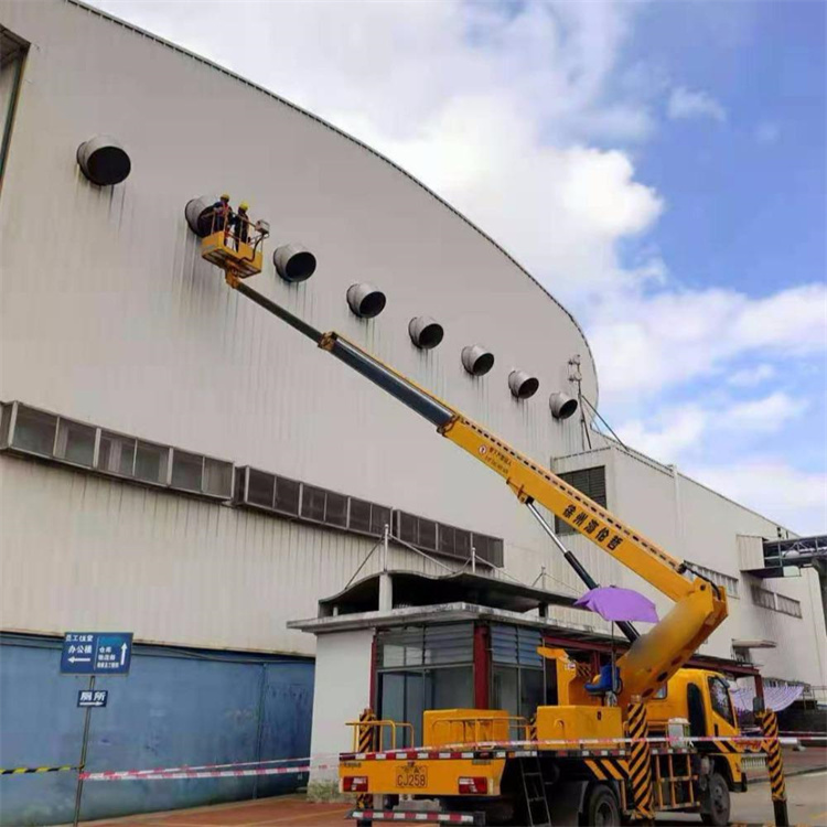 南昌青云谱高空作业车出租服务：专业广告牌安装解决方案